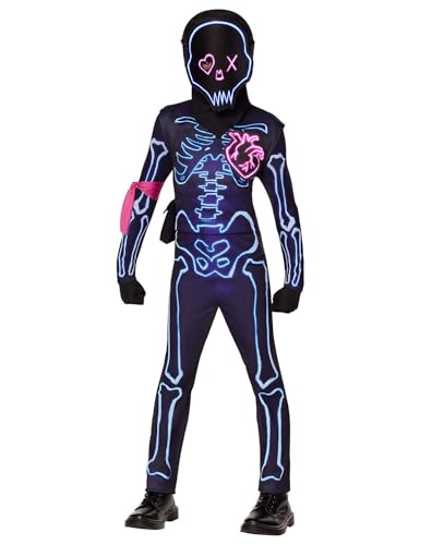 Disfraz Juvenil Fortnite Party Trooper con Luces
