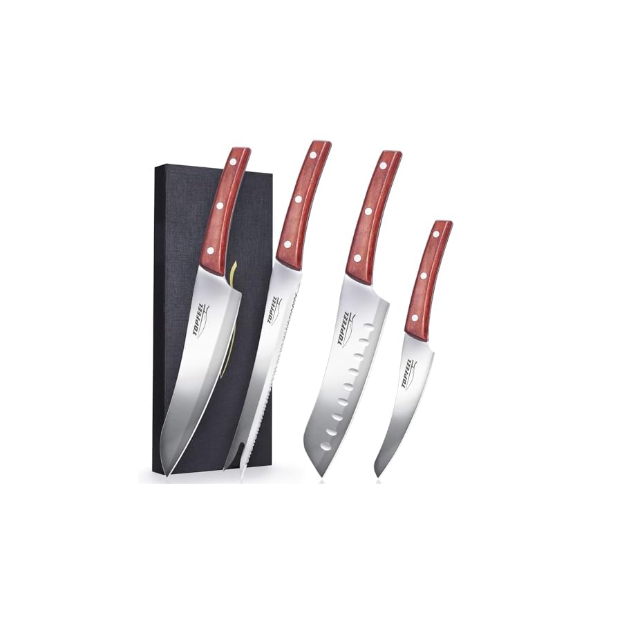 Chef-Knife-Sets-4-PCS-Ultra-Sharp-Mirror-Finished-Kitchen-Knife-Sets-High-Carbon-Stainless-Steel-Japanese-Knife-Sets-for-Cooking-With-Wood-Ergonomic-Handle-GIFT-BOX Chef Knife Sets 4 PCS, Ultra Sharp Mirror Finished Kitchen Knife Sets, High Carbon Stainless Steel Japanese Knife Sets for Cooking With Wood Ergonomic Handle & GIFT BOX