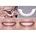 Dents magiques Sourire Parfait Placages Snap,Temporaire Dents cosmétiques Cover Instant Réparation dentaire Trousse, Perles thermiques en silicone Prothèses dentaires outils beauté,2 paires