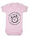 Produktbild Art Hustle Mummy 's Little Wecker Baby Junge Mädchen Unisex kurzarm Body (Baby Pink  36 Monate)