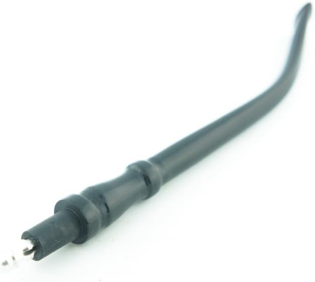 Tobacco Pipe Ebonite Vulcanite Stem Mouthpiece Lot of 3 Black Pipe Making or Replacement Smoking Pipe Stems, by WSP (Lot D1 x 3 - Size 5.5" - 139mm)