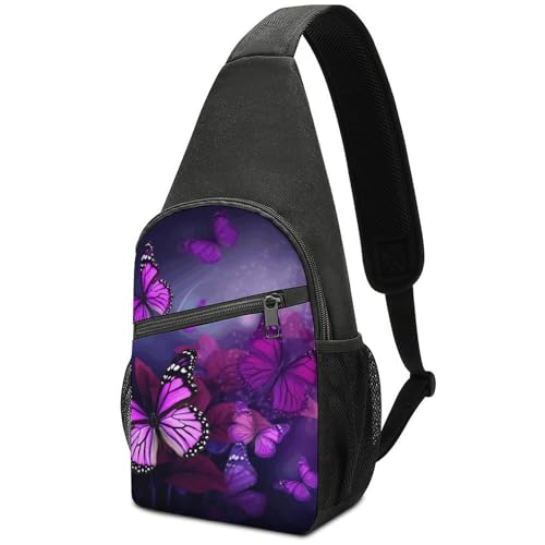 Mochila pequeña morral cruzado para senderismo unisex