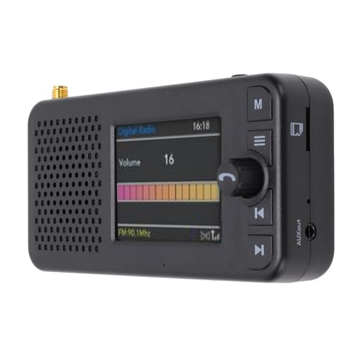 Récepteur DAB+ pour voiture adaptateur radio numérique FM et Bluetooth 5.0 écran 2,4 pouces