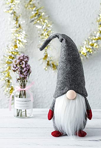 Funoasis Christmas Gnomes Handmade Swedish Plush Gnome Home Holiday Decor Ornaments Stuffed Gnomes - Image 5