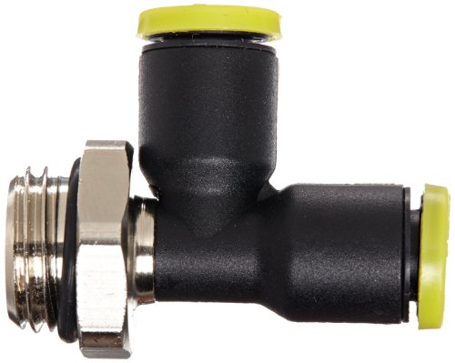 Image of Legris 3193 06 13 Nylon & Nickel-Plated Brass Push-to-Connect Fitting, Run Tee, 6 mm Tube OD x 1 /4 inch BSPP Male
