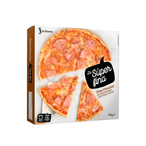 La Súper Fina Pizza Prosciutto, 365g (Congelado)