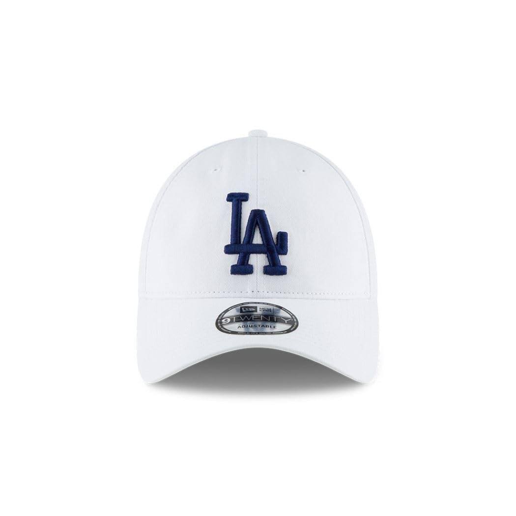 New Era Los Angeles Dodgers MLB Core Classic Bianco 9Twenty Berretto Regolabile