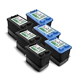 Kompatible Produkte für folgende Originale: 57 / C6657AE (Farbe / Color), 56 / C6656AE (Black / Schwarz), weitere Hersteller-Bezeichnungen: NO56, NO57