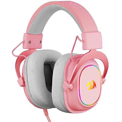 Redragon HEADSET GAMER ZEUS X ROSA RGB, Único