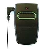 Heddolf EX220-1KB by Keystone Long Range Up to 1,500 ft. 1-Button Visor 10 Code Switch Gate Opener Remote On 433MHz.