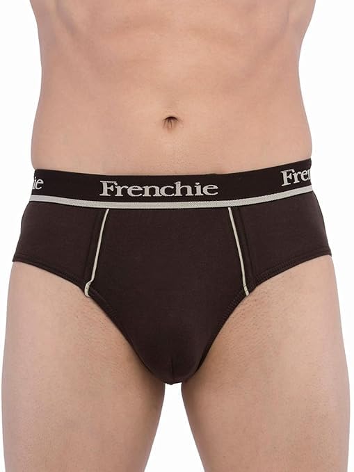 Image of VIP Men's Frenchie Pro Outer Elastic Cotton Briefs - Pack Of 3