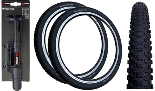 Pneus de VTT 20 x 1,50 Kenda Small Block 8 pour balades et mini pompe