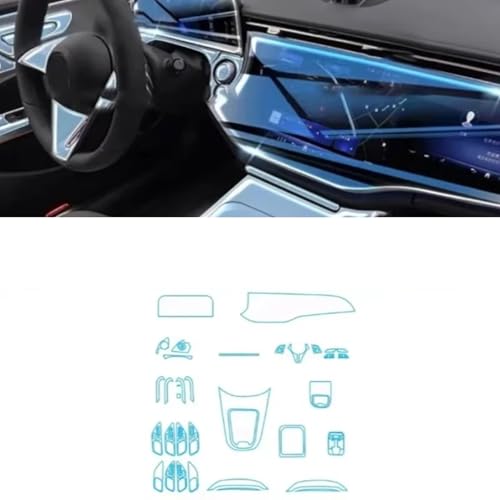 Film protection GPS Benz Classe E W214 pour un tableau de bord impeccable - 4