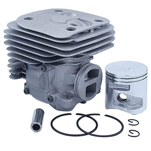 Mtanlo 50Mm Cylinder Piston Spark Plug For Husqvarna 365 X-Torq 372Xp X-Torq Oil Seal, Cylinder, Piston, Circlip, Intake Manifold, Spark Plug, Decompression Valve, Oil Seal #TOP4