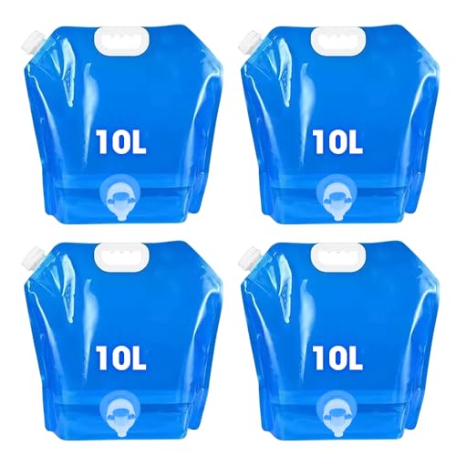 Bidon d'eau pliable 10L idéal pour pique-nique et bivouac en famille
