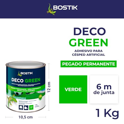 Colle pour gazon synthétique Bostik Déco Green pour sublimer terrasses et balcons