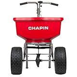 Chapin International 8400C Chapin Professional SureSpread Spreader, 100 Lb. Capacity-8400C, Red