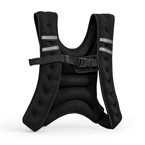 Tone Fitness Black Weighted Vest, 12 Lbs by Tone Fitness - Used condition - US$19.59