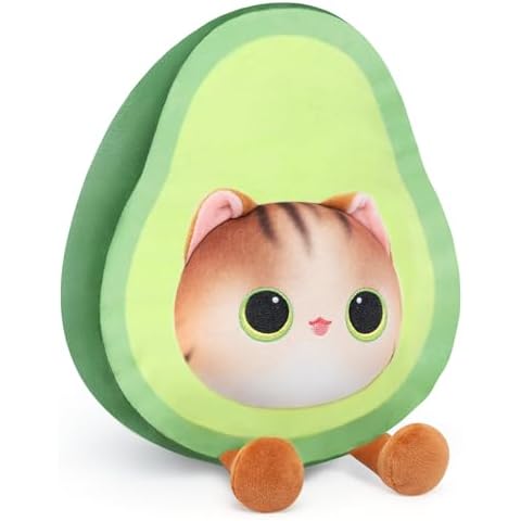 Mewaii Avocado Plush Cat Stuffed Toy Cover
