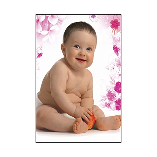 Image of pnf Poster And Frames Cute Babies Waterproof Wall Poster | Pregnant Women, Mothers | For Living, Bedroom | Home Decoration | Best Gifting Option (12x18inch) 1336-1