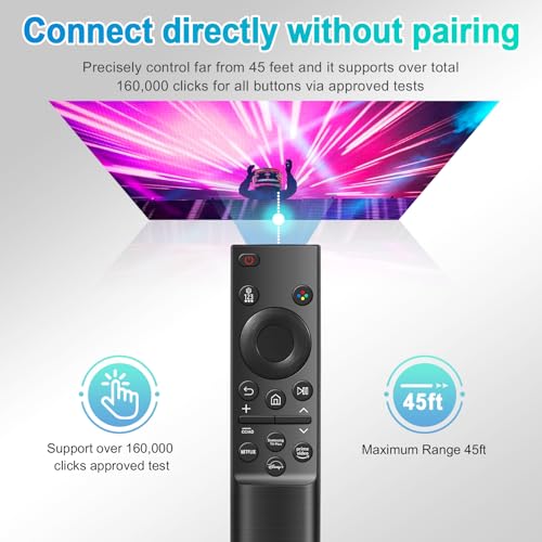 Image of Universal for Samsung TV Remote Control Replacement, Compatible for All Samsung Remote Control for Smart TV Compatible with All S-amsung Smart Curved Frame QLED LED LCD HDTV Series TVs