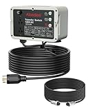 Smart Transfer Switch 120V AC Compatible with Westinghouse Portable Generator, Transfer Switch for Outdoor Backup Power, Works with Sump Pumps, Refrigerators and More – Alternative to Home Standby