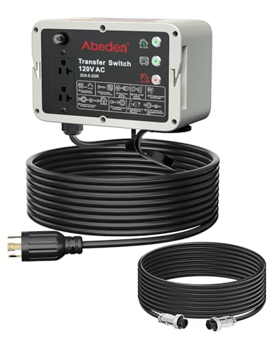 Smart Transfer Switch 120V AC Compatible with Westinghouse Portable Generator,