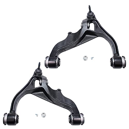 Image of Detroit Axle - 4WD Front End Suspension Kit for 2006-2012 Dodge Ram 1500, Lower Control Arms Outer Inner Tie Rod Ends Sway Bar Links 2007 2008 2009 2010 2011 Replacement - 8pc Set
