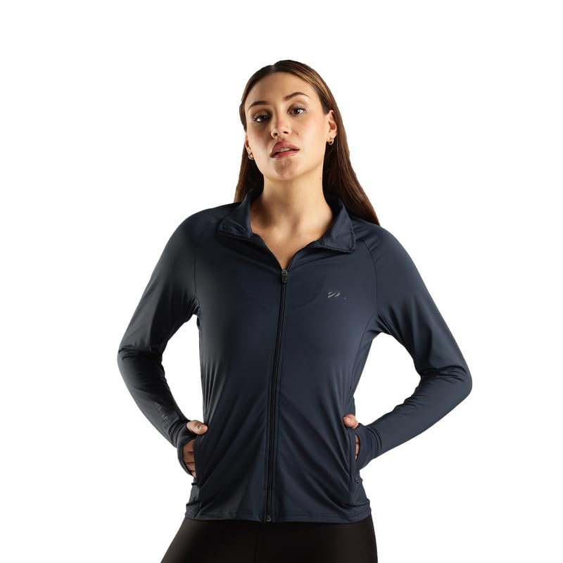 Image of Womens Sunscreen Jacket ICE Pro - UPF 50+ Cooling Jacket for Men & Women|Cool Rush Pro Tech,UV Protection,Breathable,Sweat-Wicking, Anti-Microbial, Lightweight Sun Hoodie for Outdoor Sports & Travel