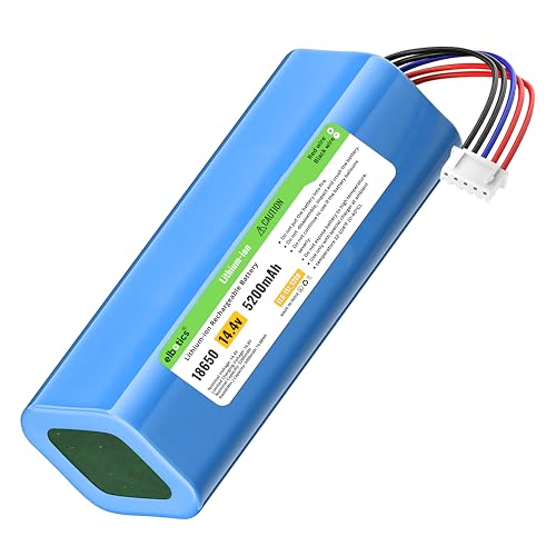 Image of Replacement Battery, Battery Compatible with ECOVACS Deebot Ozmo 950 Deebot T8, T8+,T8 Aivi Max, Power, T8AIVI,T8, T8, Deebot T9,T9+,T9 AIVI O,920,O950,O750 | 5200mAh | 14.4V (5200mAh)