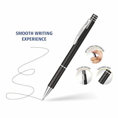 Image of Pierre Cardin Milord Premium Gift Set - Matt Black Vacuum Insulated 500ml Mug & Elegant Venue Ball Pen | Luxury Corporate Gifting Combo