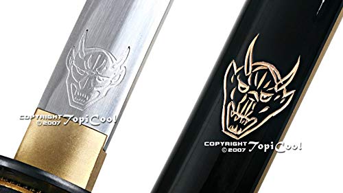 Munetoshi Handmade Kill Bill Bill's Samurai Katana Sword Sharp W/Stand & Cleaning Kits #TOP4