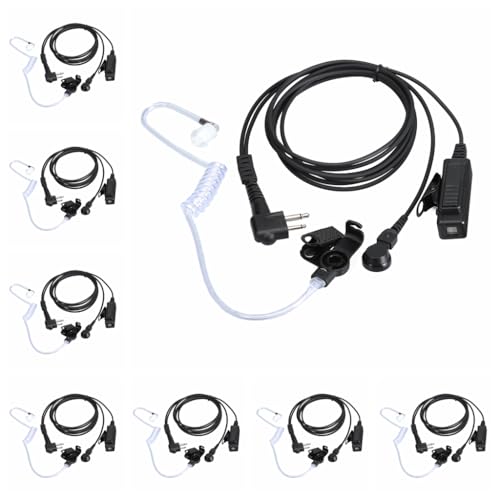 Écouteurs pour talkie-walkie Motorola anti-bruit avec micro 2 broches pour appels clairs