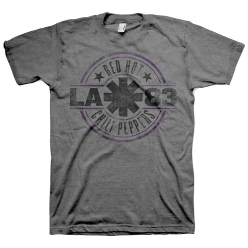 T-shirt Red Hot Chili Peppers La 83 fini les imprimés rock qui s'effacent
