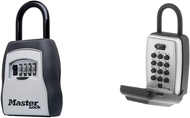 Master Lock Key Lock Boxes with Combination Locks | Secure Outdoor Storage for House Keys