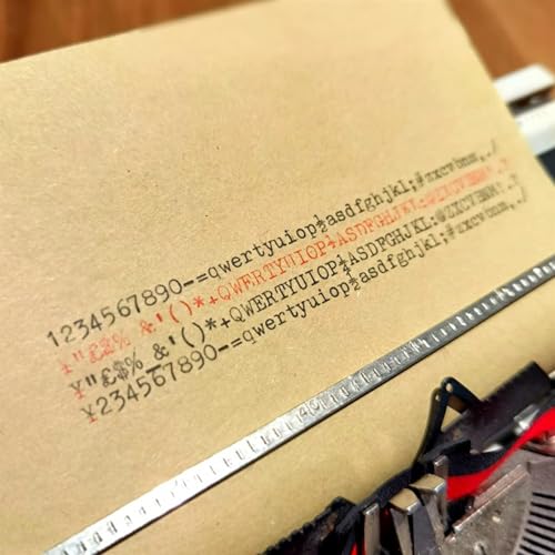 Machine à écrire vintage manuelle portable et durable pour traitement de texte