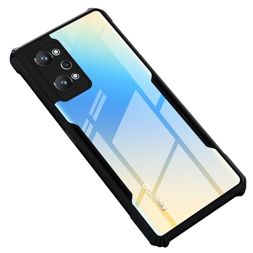 amazon basics Hybrid Camera Protection Transparent Hard Back Case Cover for Realme GT Neo 3T (Sides Black) (B0CVL3KQM8) Amazon Price History, Amazon Price Tracker