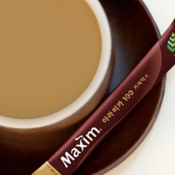 Maxim Instant Arabica 100 Coffee Mix, 11.8g x 100 Sticks