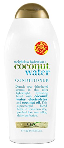 Ogx Conditioner Coconut Water Hydration 19.5oz Bonus Size (3 Pack)