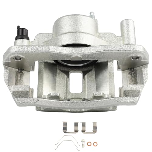 Image of 19B2609 Front Right Disc Brake Caliper Assembly w /Bracket