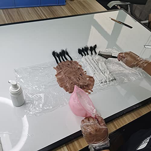 Daixi 0.4Cm And 0.6 0.8Cm Thickness Options 8-18 Inch 30 Strands 100% Real Human Hair Dreadlock Extensions For Man/Women Full Head Handmade Permanent Loc Extensions Bundles Can Be Dyed Bleached Curled And Twisted Including Free Needles And Comb #TOP5