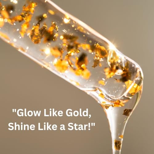 Image of khadi 24K Gold Face Oil Serum, Anti-Aging & Brightening with Vitamin E, Lightweight & Non-Sticky, 30ml