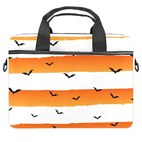 Bolso de ordenador para la universidad con diseño floral grunge de Halloween