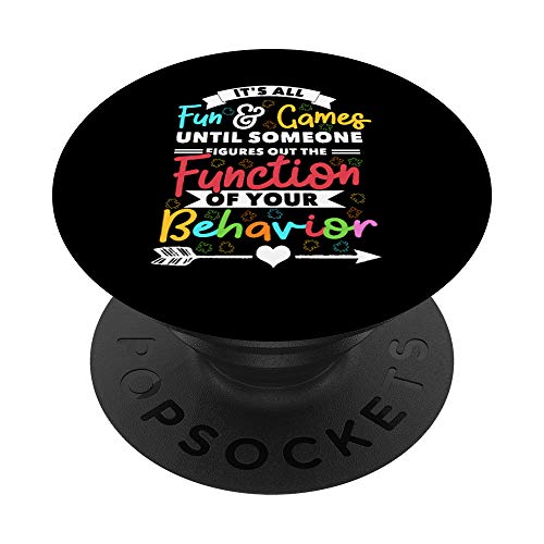It's All Fun and Games | Cute Special Education Teacher PopSockets Agarre y Soporte para Teléfonos y Tabletas