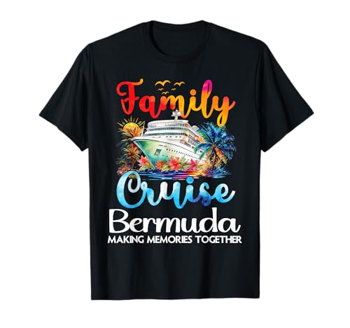 Family Bermuda Cruise Trip Vacation Bermuda Family Trip 2026 T-Shirt