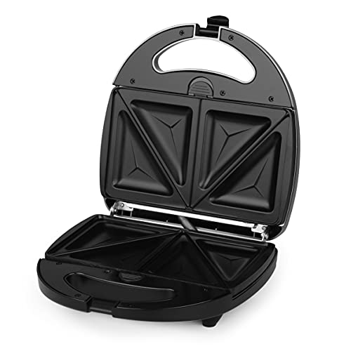 Orbegozo SW 7550 Sandwichera Multifunción 3 en 1, Placas Intercambiables, Antiadherente, 2 Pilotos de Control, 800 W, Plata - imagen 5