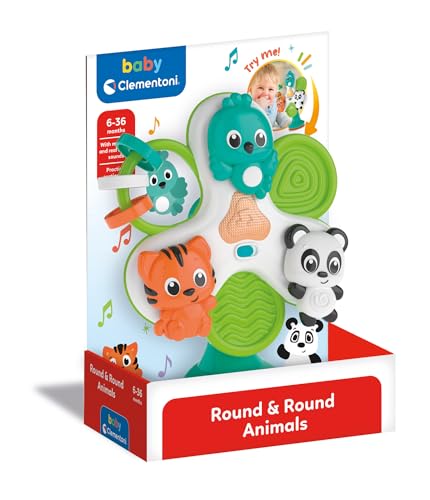 Clementoni Baby Enfant Round Animals Interactif Enfants 17915 - vue 3