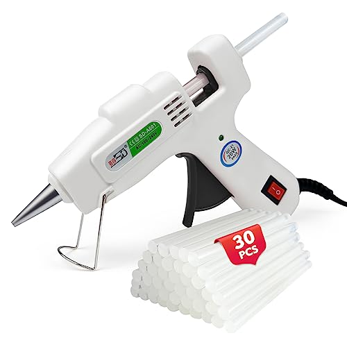 Krightlink Hot Glue Gun Kit With 30 Glue Sticks, Fast Preheating Hot Melt, High Temp For School Crafts Diy Arts And Quick Home Repairs (20W) #TOP4