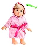 Belinda Brush Teeth Doll 12' Interactive Vinyl Dolls Singing Talking Cuddly Baby with Shaking Head