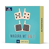 Alphatrail Pastillas de Freno - Magura Typ 9 MT5 & MT7 Sinterizado Pastilla de Freno MTB con Alto Potencia de frenado y kilometraje I Magura MT5 Magura MT7